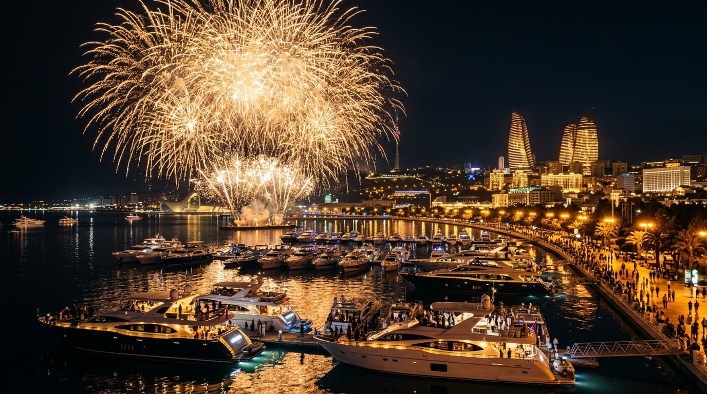 Baku Bay Grand Fireworks