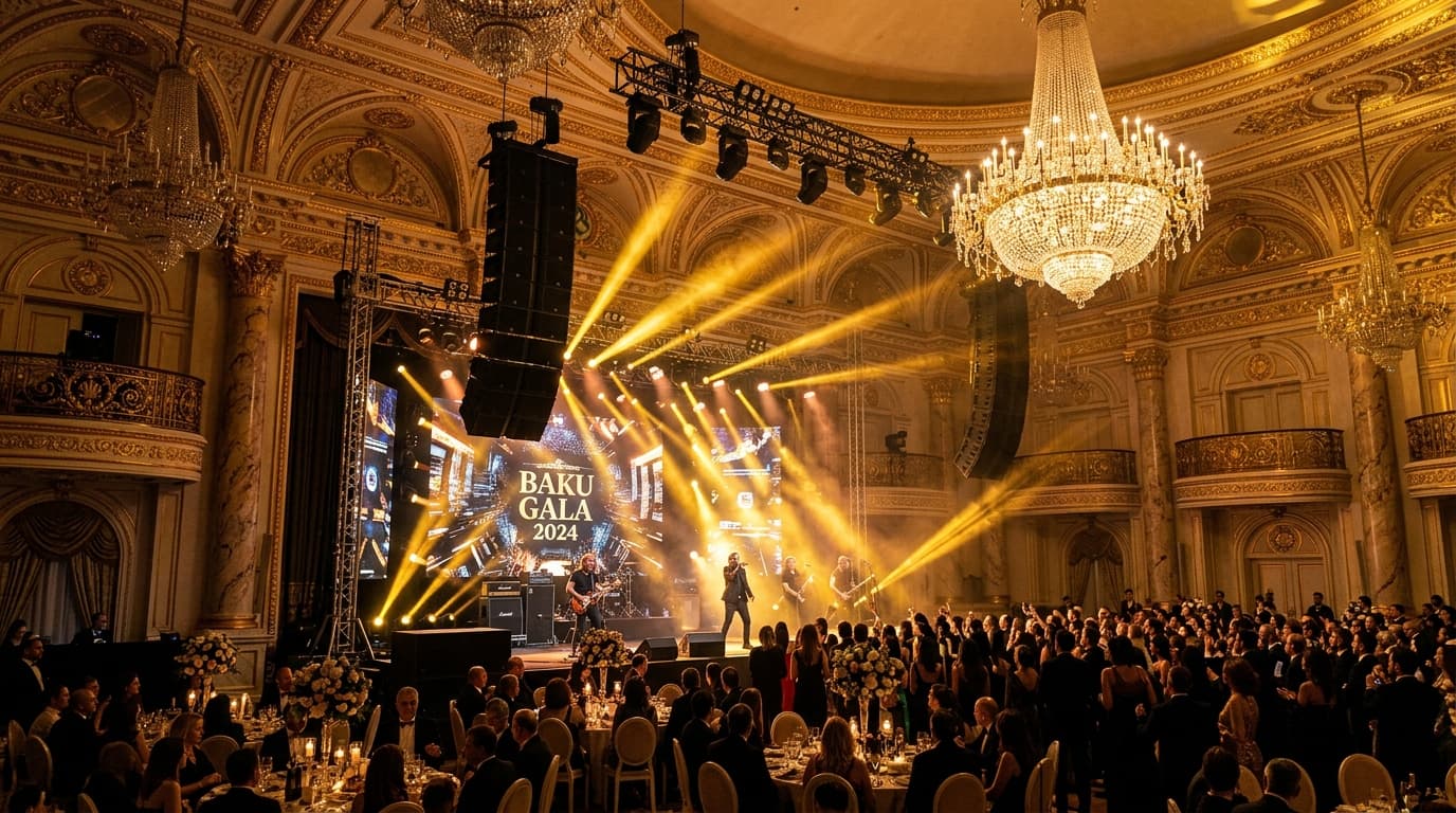 Concert Lighting & Acoustic Beams
